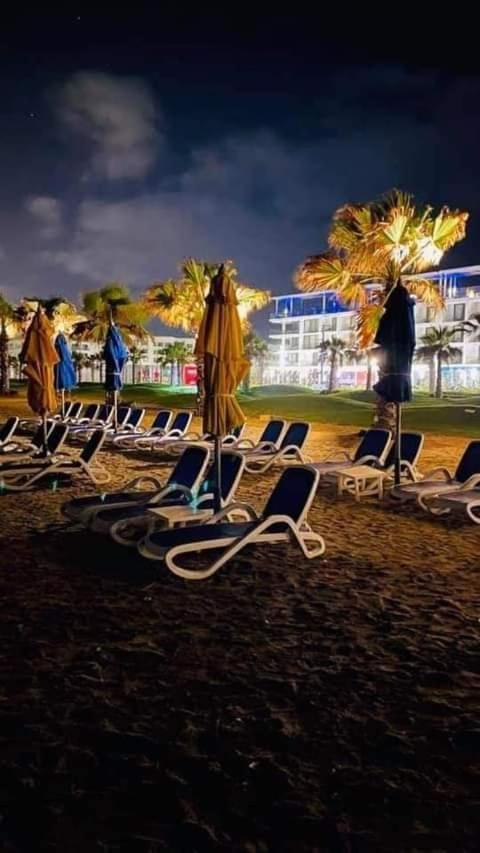 شاليه فندقي أرضي بحديقه خاصه في منتجع بورتوسعيد 'Ezbet Shalabi el-Rudi Exterior foto
