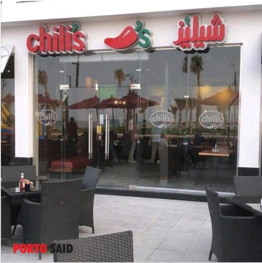 شاليه فندقي أرضي بحديقه خاصه في منتجع بورتوسعيد 'Ezbet Shalabi el-Rudi Exterior foto