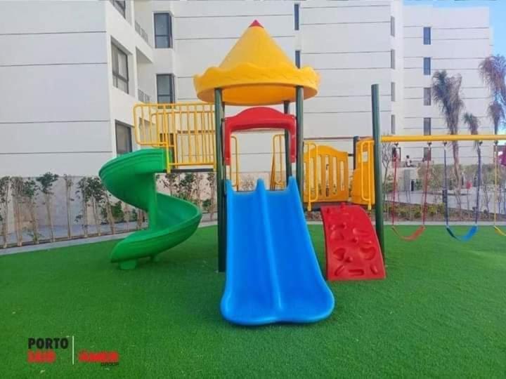شاليه فندقي أرضي بحديقه خاصه في منتجع بورتوسعيد 'Ezbet Shalabi el-Rudi Exterior foto
